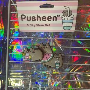Pusheen Silly Straw 3 Pack - exclusive item from the Limited Edition